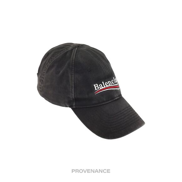 🔴 Balenciaga Political Campaign Cap Hat - Washed Black - Picture 3 of 11
